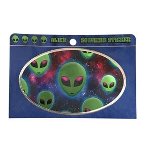 Alien Souvenir Sticker RSI Galaxy Space Extraterrestrial Decal 2006-02000-1051